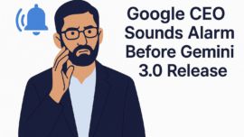 Google CEO Sounds Alarm Before Gemini 3.0 Release