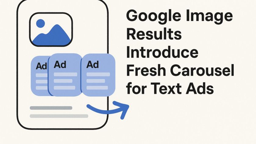 Google Image Results Introduce Fresh Carousel for Text Ads