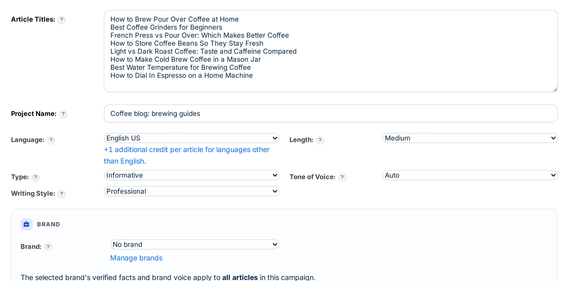 Autoblogging.ai autoblogging bulk writer