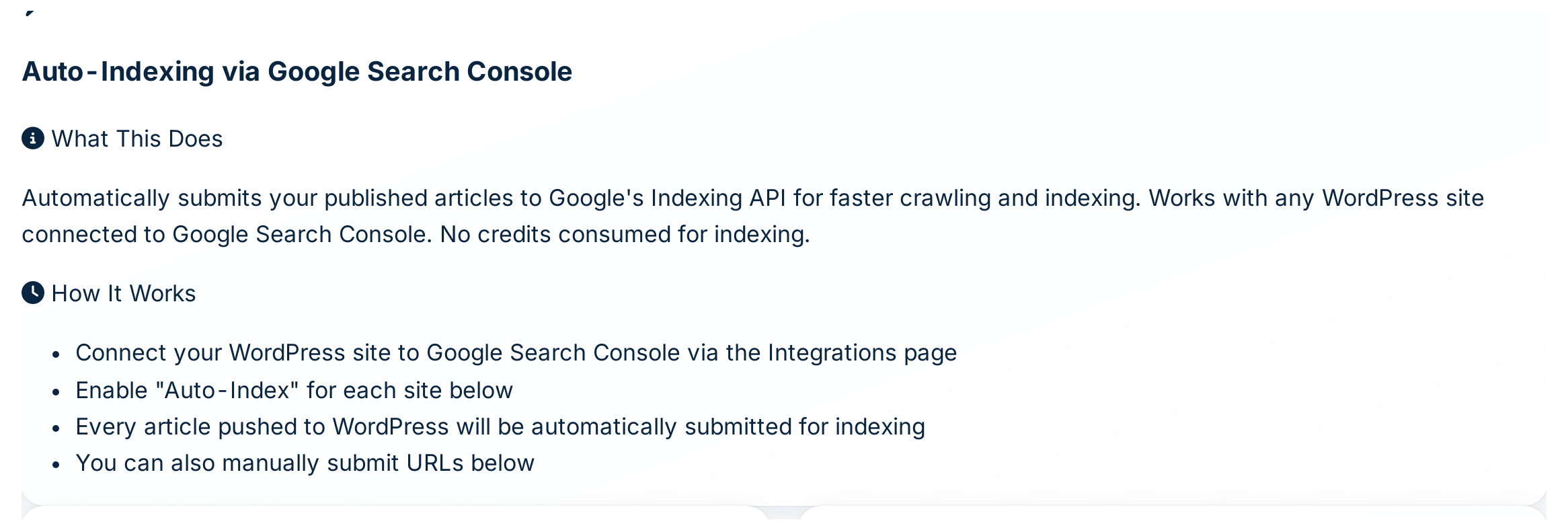Autoblogging.ai Google indexing tool